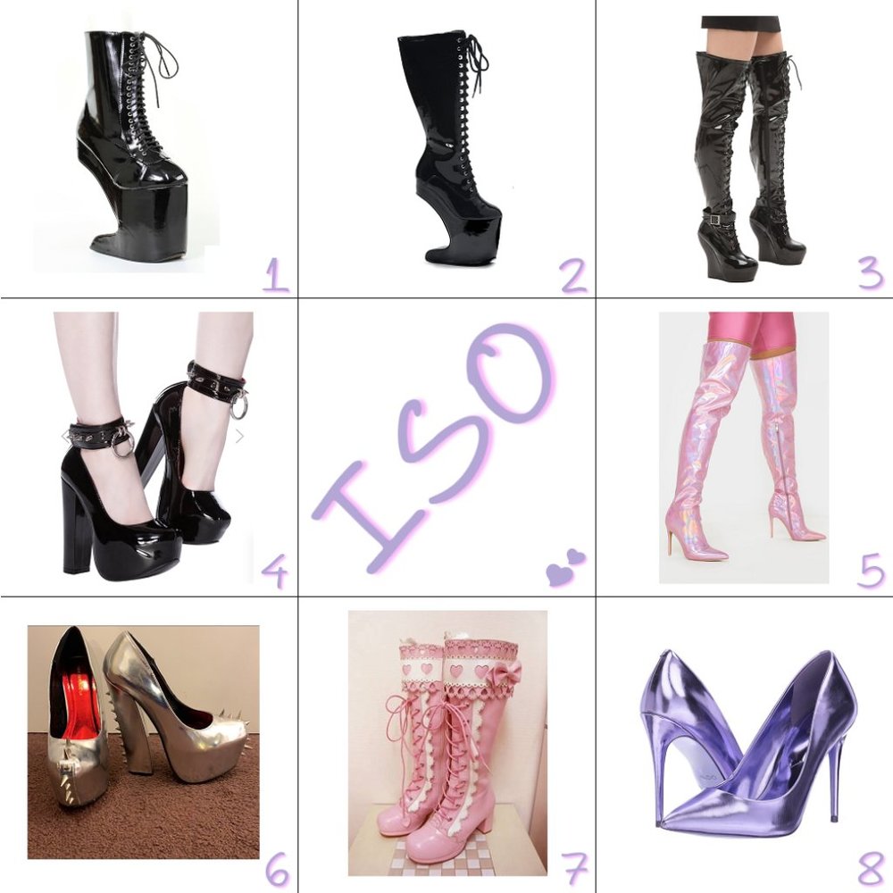 Sell Me Your Size 10, 11, 12 Bettie Page and Killstar Shoes, Boots, Heels =) ISO